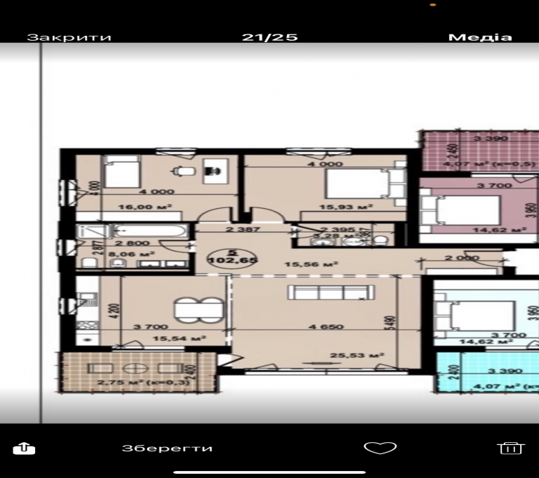 Продаж Новобудова Продаж ЖК Баварія Собранецька Собранецька, БАМ, Ужгород